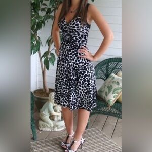 White House Black Market Printed Dress